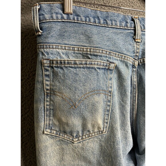 Levi’s 517 0217 Jeans 35x31 Bootcut Flare Made in USA Vintage 1970s Talon Zip - Picture 9 of 16